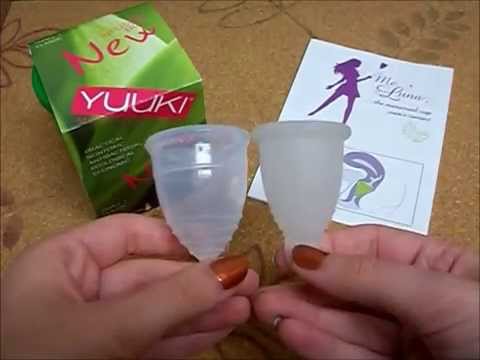 Yuuki Soft Small vs Meluna USA Classic Small ~ Menstrual Cup Comparison ~ kmereusables