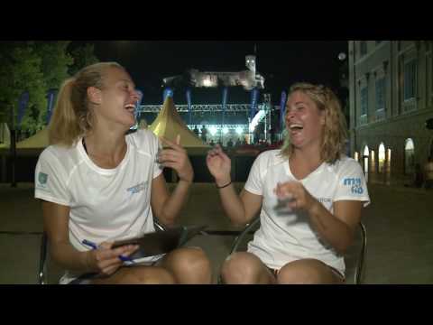 #CEVSatellite - Jancar & Kotnik (SLO) Playing Pictionary