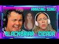 Americans Reaction to Blackbriar - Cicada (Official Music Video) | THE WOLF HUNTERZ Jon and Dolly