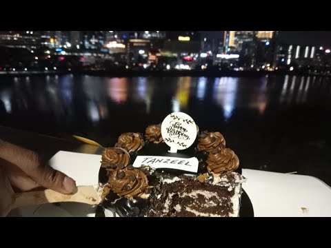Live:- Cake Cutting on Durgam Cheruvu | Cable bridge | Hyderabad | #tanzeeldiaries