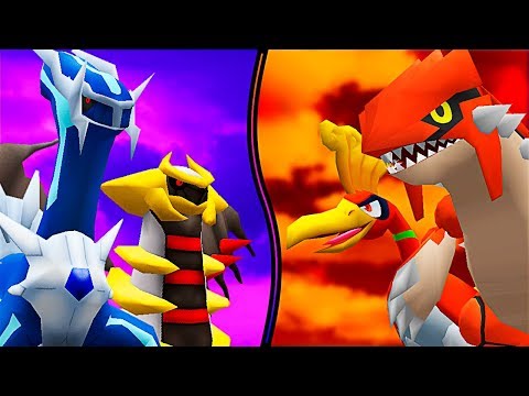 LENDÁRIOS TIPO DRAGÃO VS FOGO - Disputa Pokemon