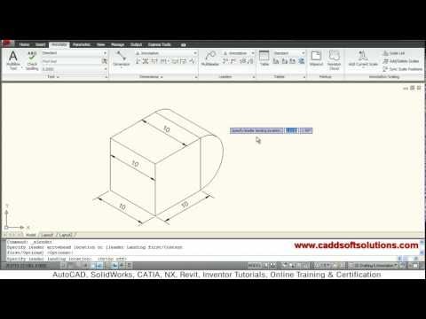 AutoCAD Isometric Drawing Basics