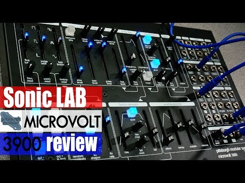 Pittsburgh Modular Microvolt 3900 Synth - SonicLAB Review