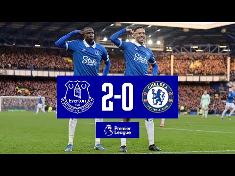 PREMIER LEAGUE HIGHLIGHTS: EVERTON 2-0 CHELSEA