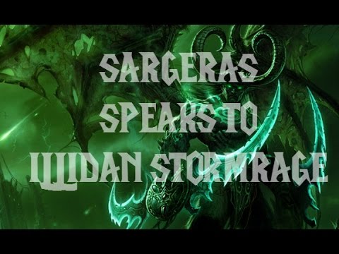 World of Warcraft - Legion - Sargeras speaks to Illidan Stormrage