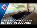 Monique bouwde haar eigen klimaatneutrale droomwoonboot