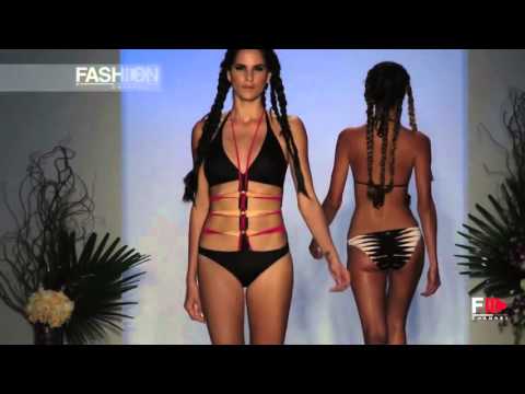 Fashion Show "AQUA DI LARA" Miami Fashion Week Swimwear Spring Summer 2014 by Fashion Channel