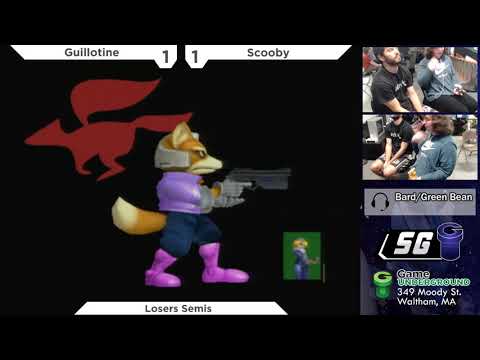 SG 21.11 SSBM - Guillotine (Fox) vs. Scooby (Sheik) - Melee LSF
