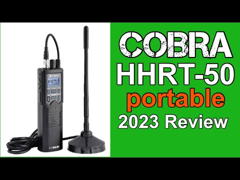 Cobra HHRT-50 Road Trip Portable CB Radio Unboxing/Review