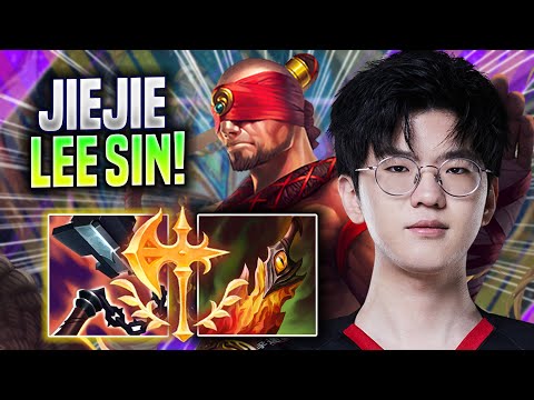 JIEJIE IS SO CRAZY WITH LEE SIN! - EDG Jiejie Plays Lee Sin JUNGLE vs Nidalee! | Season 2022