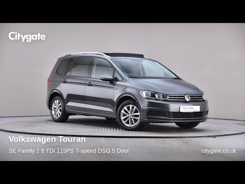 Volkswagen Touran - SE Family 1.6 TDI 115PS 7-speed DSG 5 Door - Citygate Volkswagen Ruislip