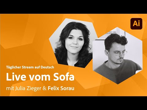 Illustration mit Julia Zieger & Felix Sorau | Adobe Live