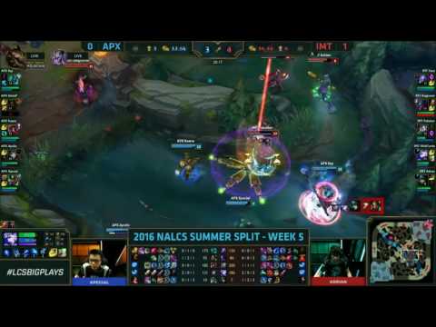 Immortals vs Apex Highlights, Game 2 NA LCS Week 5 Day 2 Summer 2016   IMT vs APX G2