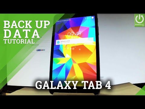 How Backup Data in SAMSUNG Galaxy Tab 4 - Google Backup