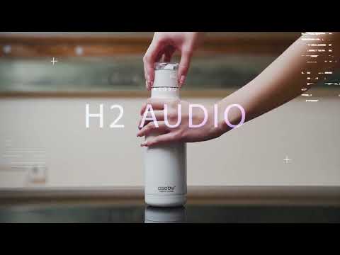 Asobu® H2 Audio Insulated Stainless Steel Bottle with Ear Buds
