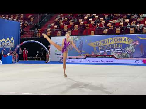 Elizaveta Lugovskih -  Hoop Russian Championship 2021 TAA 21.90
