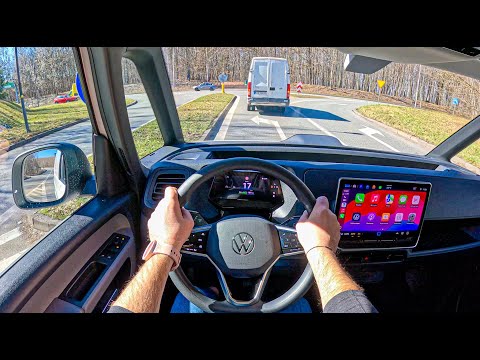NEW Volkswagen ID. Buzz Cargo | 340 HP | POV Test Drive