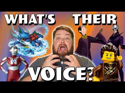 Voice Actor Tries To Guess Character's Voices...Badly