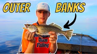 How To Catch SPECKLED TROUT In The OUTER BANKS! (North Carolina Fishing)