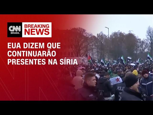 EUA dizem que continuarão presentes na Síria | AGORA CNN