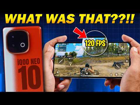 iQOO Neo 10 BGMI test: Gaming and performance review | 120 FPS or hype? 😎🤓