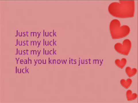 Just My Luck Lyrics - McFly