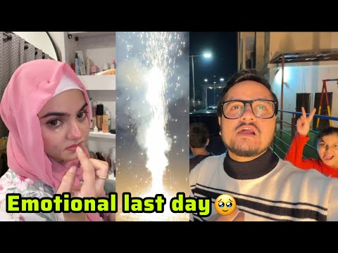 My last yadgaar vlog of 2025😍|amazing fireworks🔥