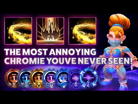 Chromie Slowing Sands - THE MOST ANNOYING CHROMIE YOUVE NEVER SEEN! - Hardstuck Bronze 5 Adventures