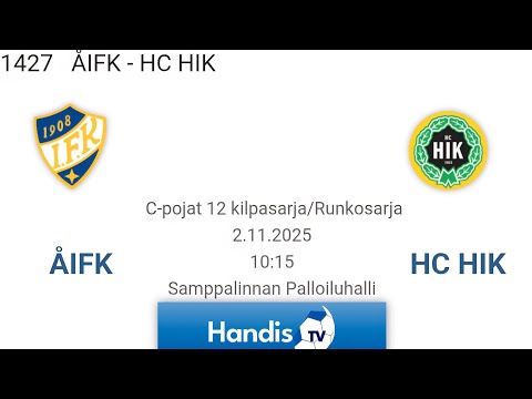 ÅIFK - HC HIK C12P KilpaS 02.11.2025