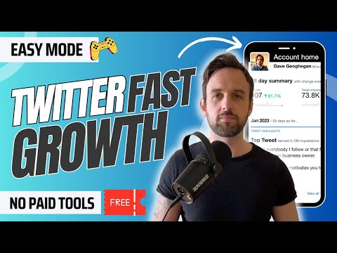 Twitter Marketing 2023: How to Grow on Twitter Fast (NO PAID TOOLS)