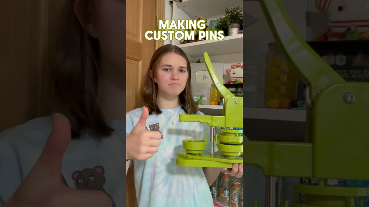 Making my own pins #youtubeshorts #artideas #fyp