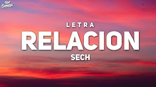 Sech - Relacion (Letra)  | 1 Hour Latest Song Lyrics