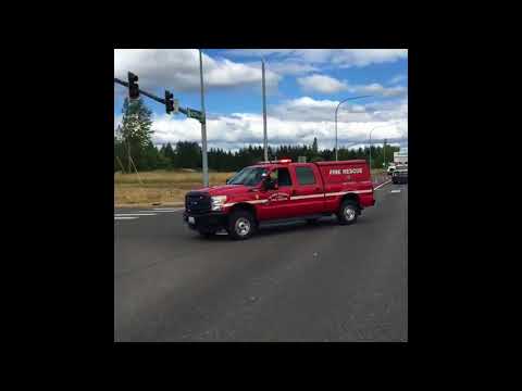 Semi truck carrying more than 5,000 chickens crashes in Battle Ground, Washington