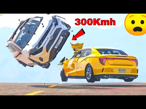 Out of Control Rollovers Crashes #44 [BeamNG.Drive]