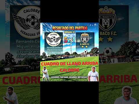 CALOBRE VS EL BACO  2026 septiembre