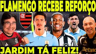 JARDIM TÁ FELIZ DA VIDA! FLAMENGO RECEBE MAIS UM REFORÇO PRIMORDIAL!