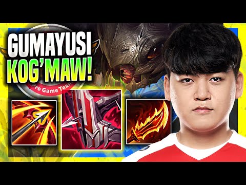 GUMAYUSI IS A GOD AS KOG'MAW WITH NEW BUFFS! - T1 Gumayusi Plays Kog'maw ADC vs Draven! | Season 11