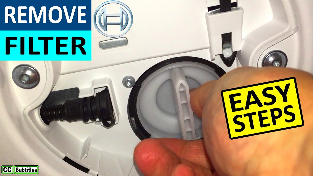 How to remove and clean filter on Bosch Washing Machine & keep it Hygienically Fresh