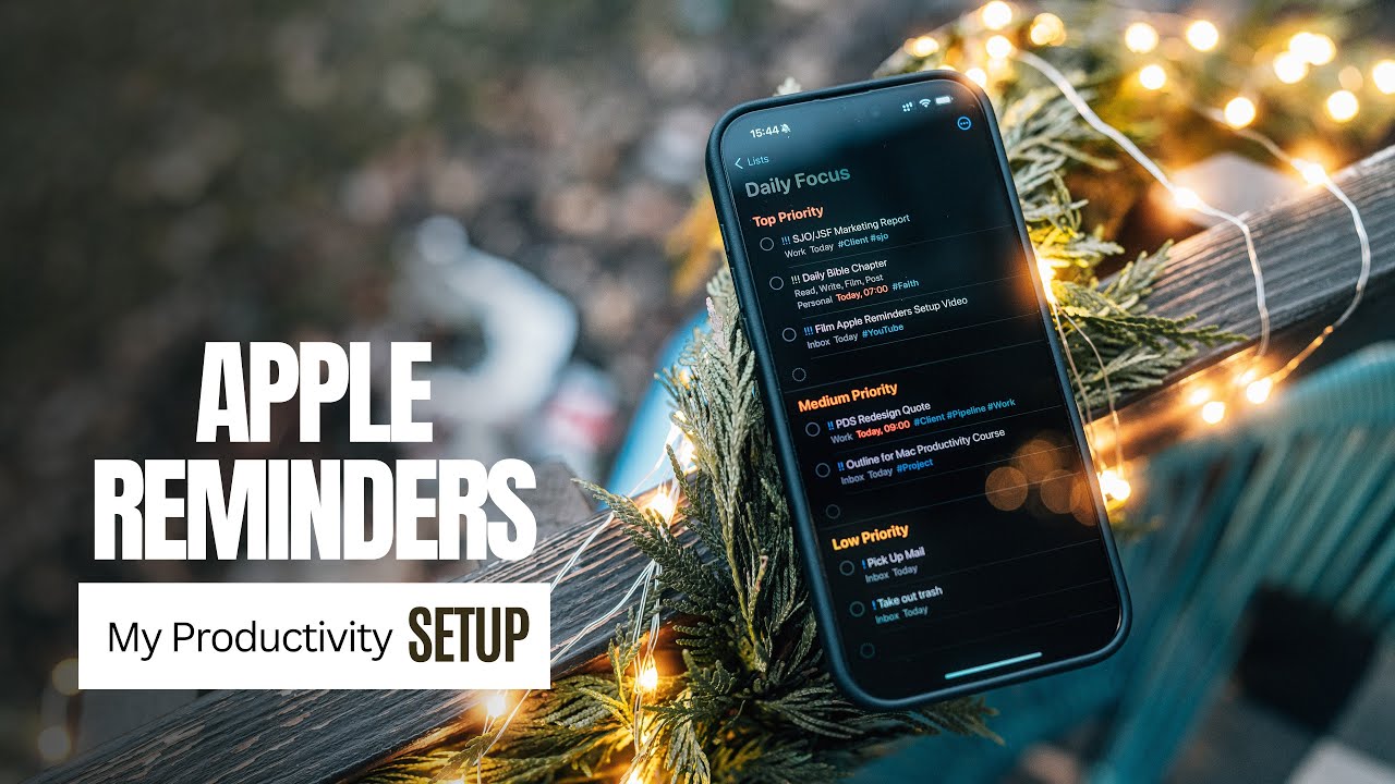 How I Use Apple Reminders to Manage Tasks