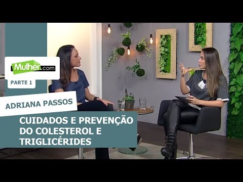 Cuidados e prevenção do colesterol e triglicérides - Adriana Passos - 03/07/2018 - Bloco 01