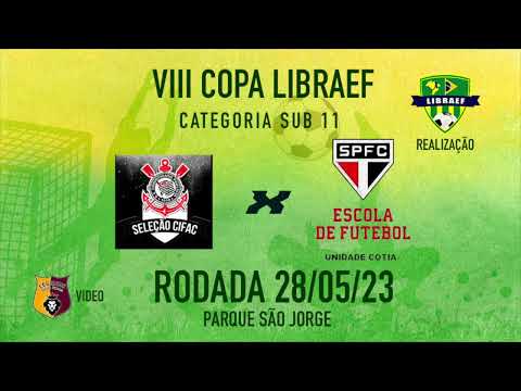 SELEÇÃO CIFAC X SÃO PAULO COTIA   SUB 11