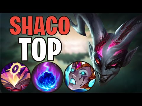 SHACO TOP AP Season 13 Top lane:  Commentary guide in League of Legends