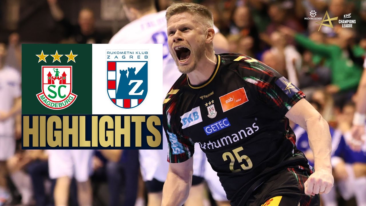 SC Magdeburg vs HC Zagreb | HIGHLIGHTS | Machineseeker EHF Champions League 2025/26