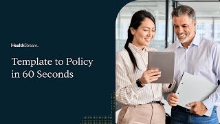 Template to Policy in 60 Seconds