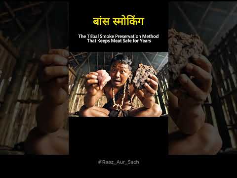 Why Nagaland People Smoke Meat Over Fire — Ancient Food Preservation Hack
