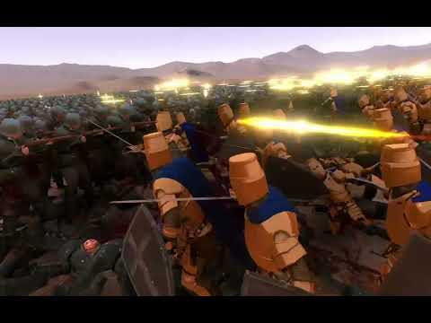 10,000 Golden Knights vs 10,000 German Soldier - Ultimate Epic Battle Simulator UEBS