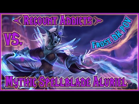 Mythic Spellblade Aluriel vs Recount Addicts | Frost DK POV | with Discord | Legion 7.1.5 HD
