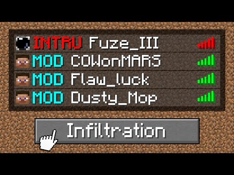 Je me suis fait passer pour un modo sur un petit serveur...