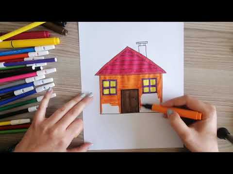 Top Ten Kolay Ev Cizimi Bahceli