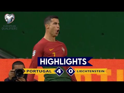 Portugal 4 - 0 Liechtenstein | Highlights | European Qualifiers | 24th March 2023